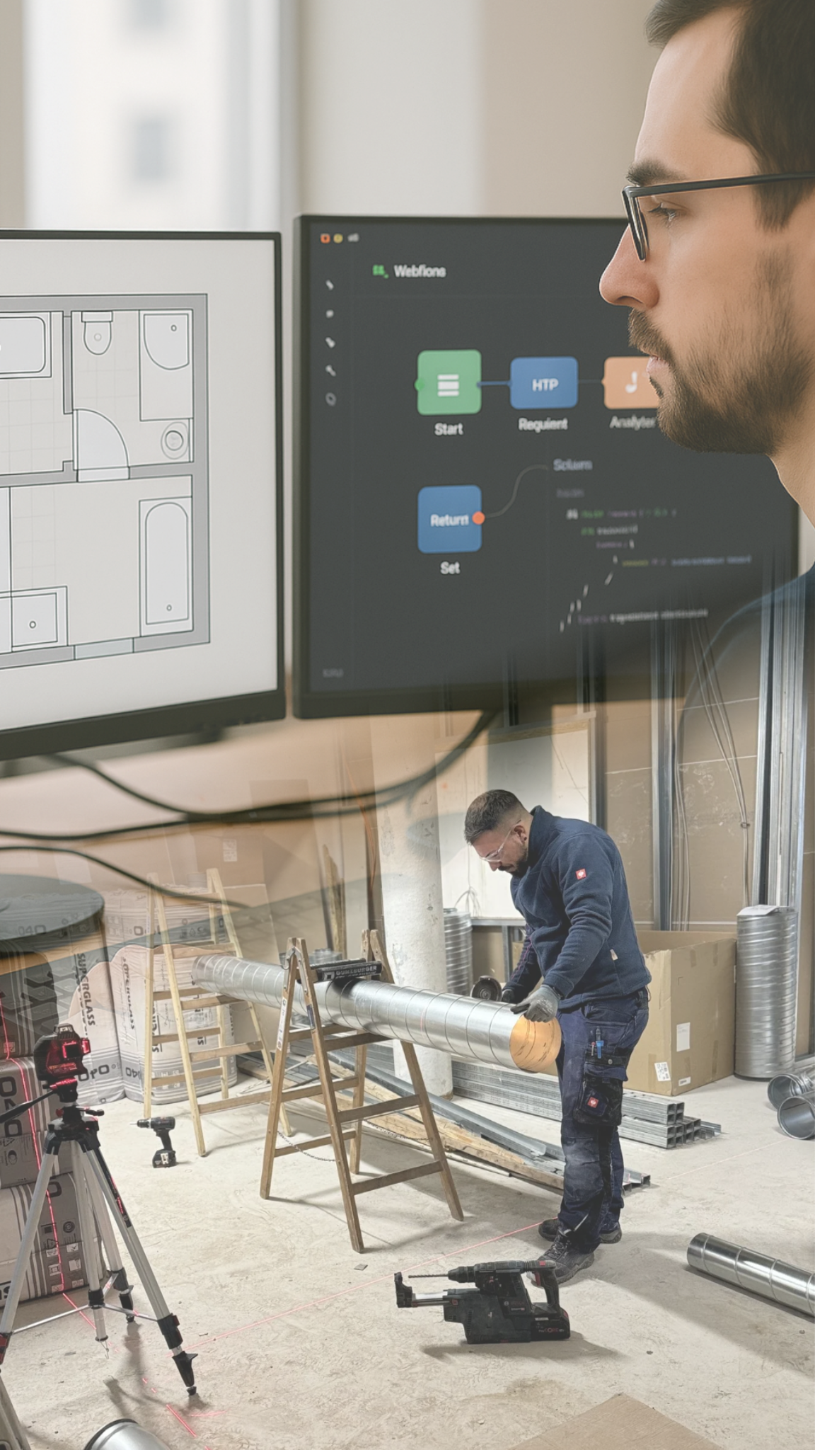 ZMN Team bei der Arbeit